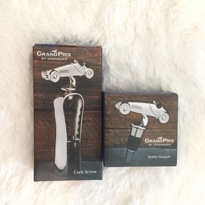 Race Car Cork Screw & Wine Bottle Stopper New Years Monopoly